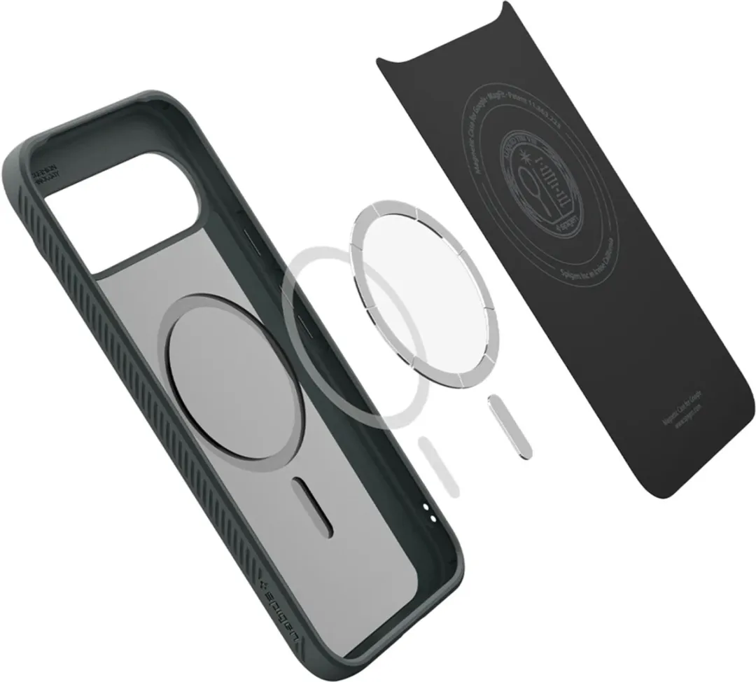 Spigen Liquid Air MagFit Backcover ACS09719 - Google Pixel 10 Pro XL - Donkergroen