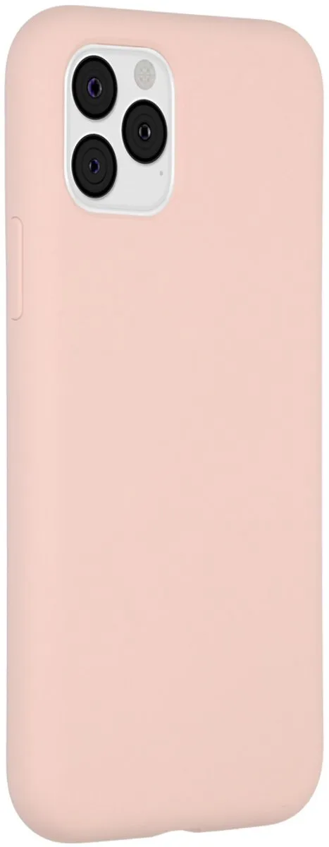Accezz Hoesje iPhone 11 Pro Roze - Liquid Silicone Backcover