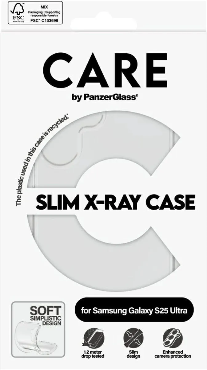 PanzerGlass Case Care Fashion X-Ray Universeel - Transparent - afbeelding 6 van 6