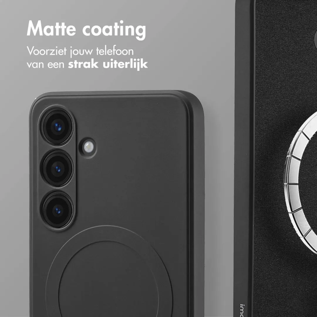 Imoshion Hoesje Samsung Galaxy S24 - Magnetische Ring - Zwart