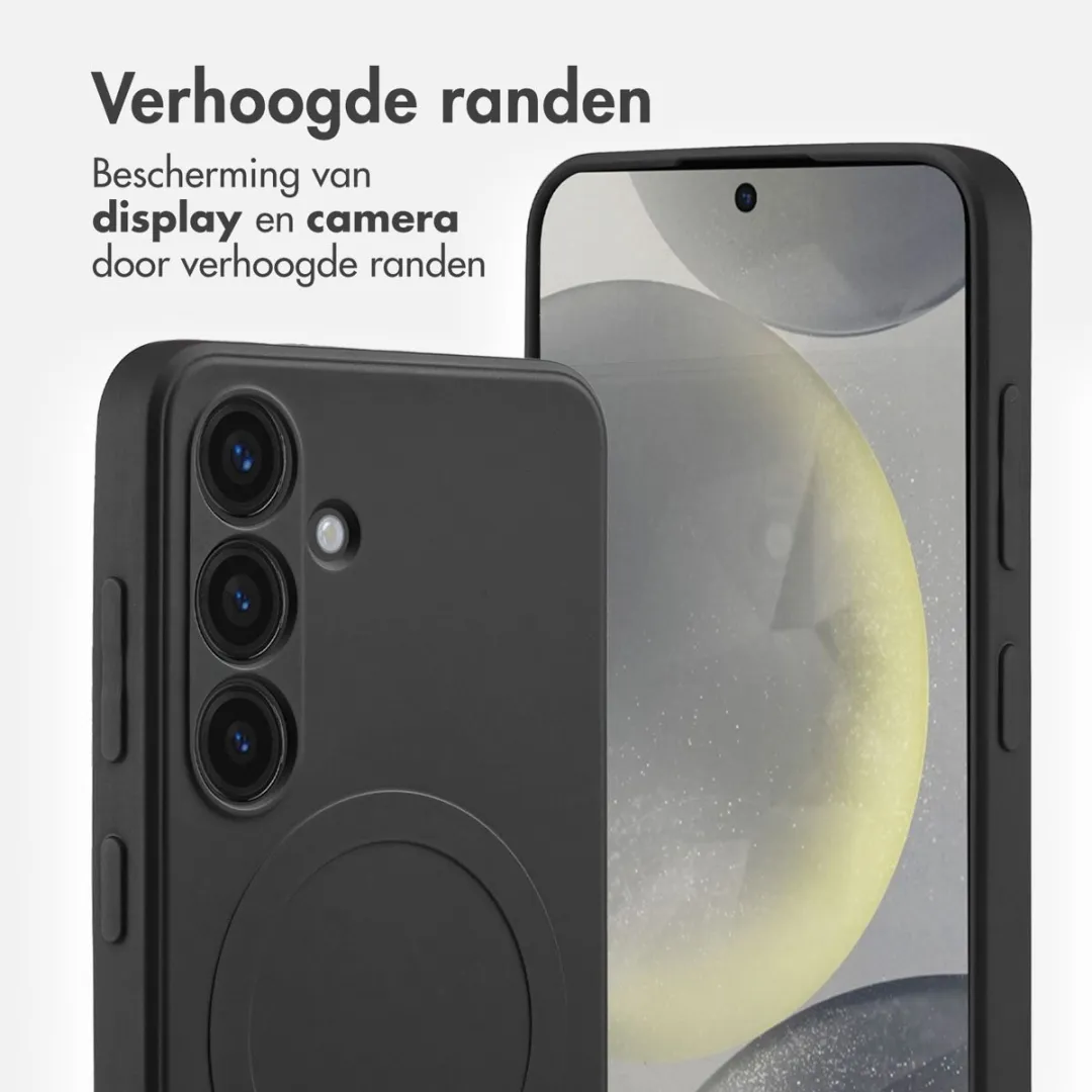Imoshion Hoesje Samsung Galaxy S24 - Magnetische Ring - Zwart