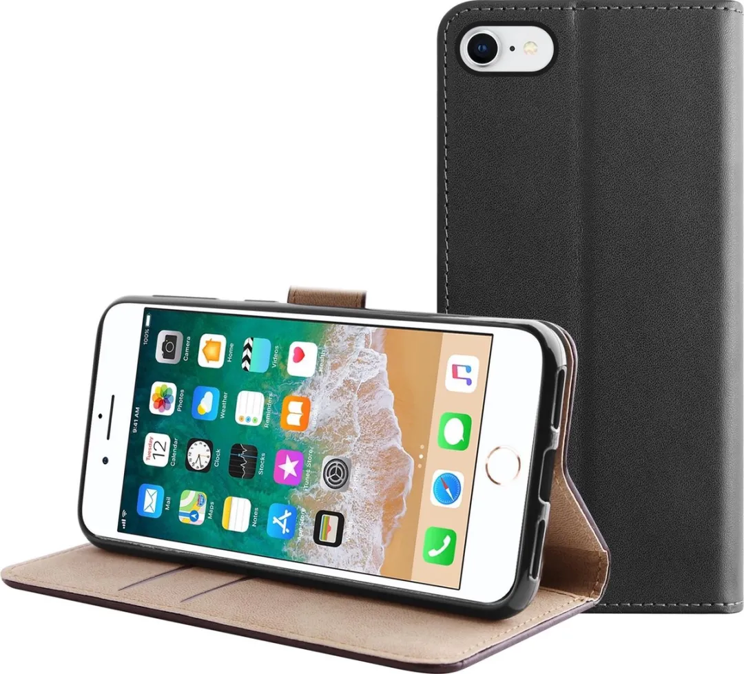 BMAX Leren Book Case iPhone 6/6s