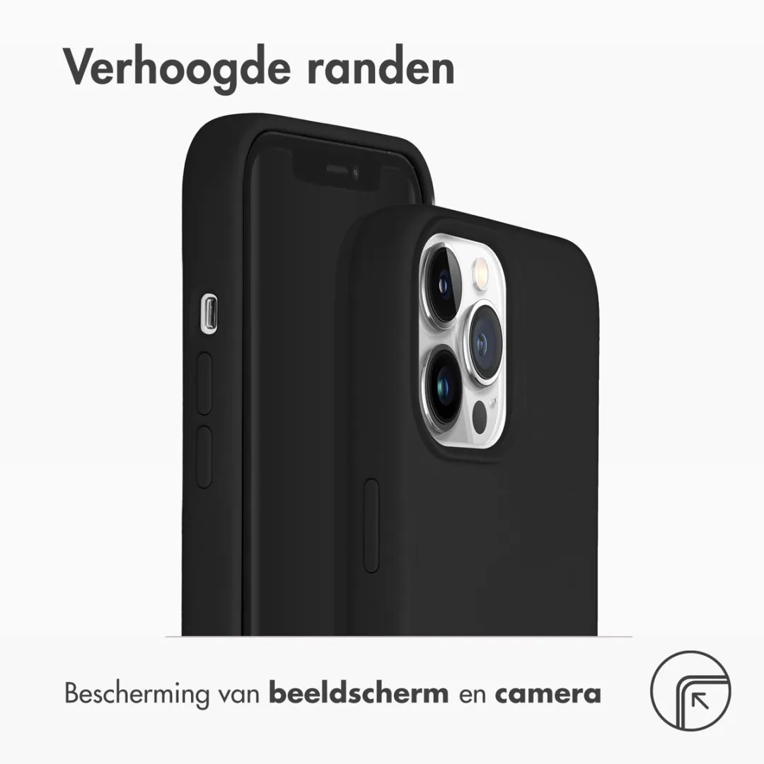 Accezz iPhone 13 Pro Max MagSafe Hoesje - Zwart