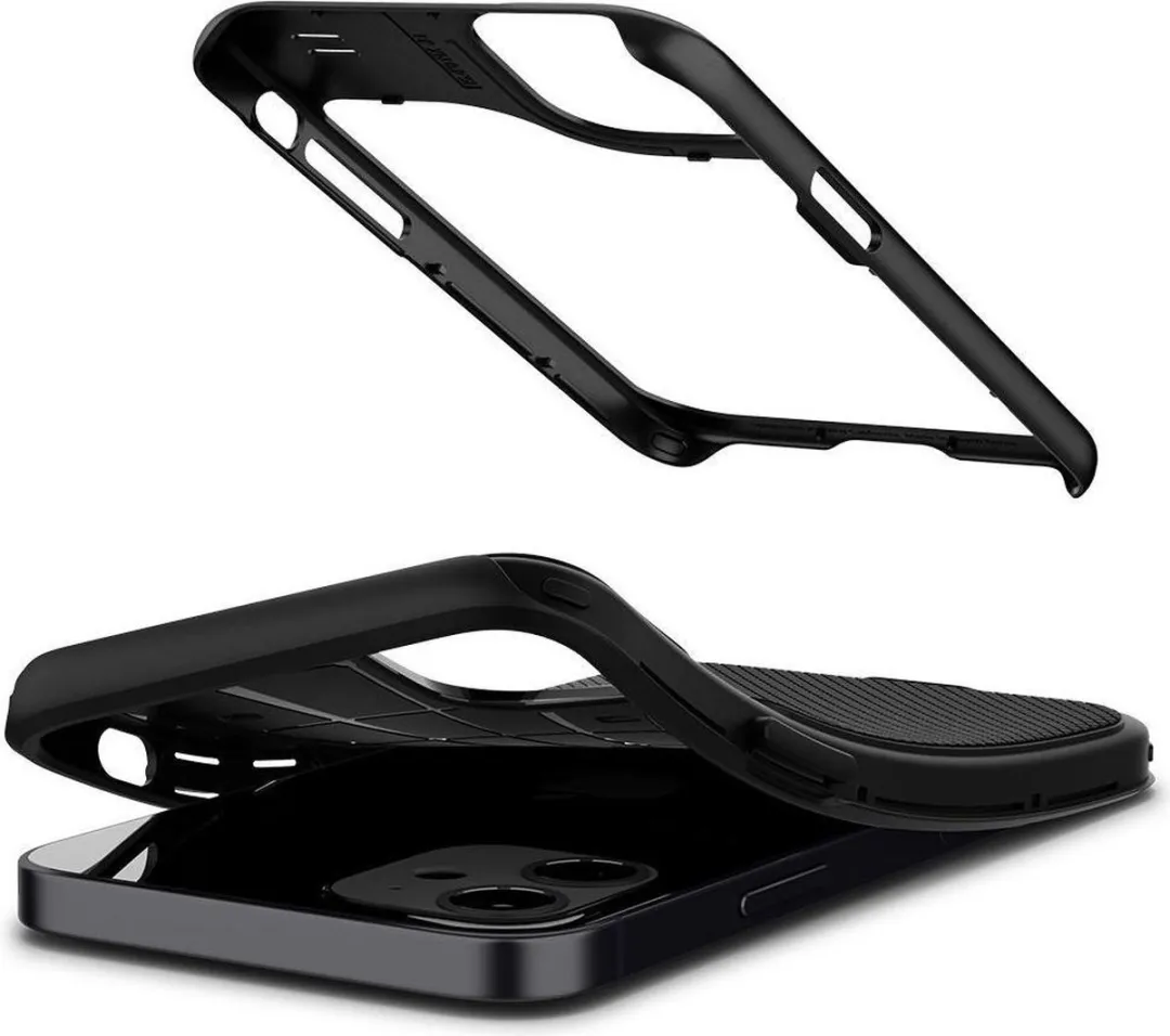 Spigen Hybrid NX ACS01541 Hoesje - iPhone 12 Mini - Zwart