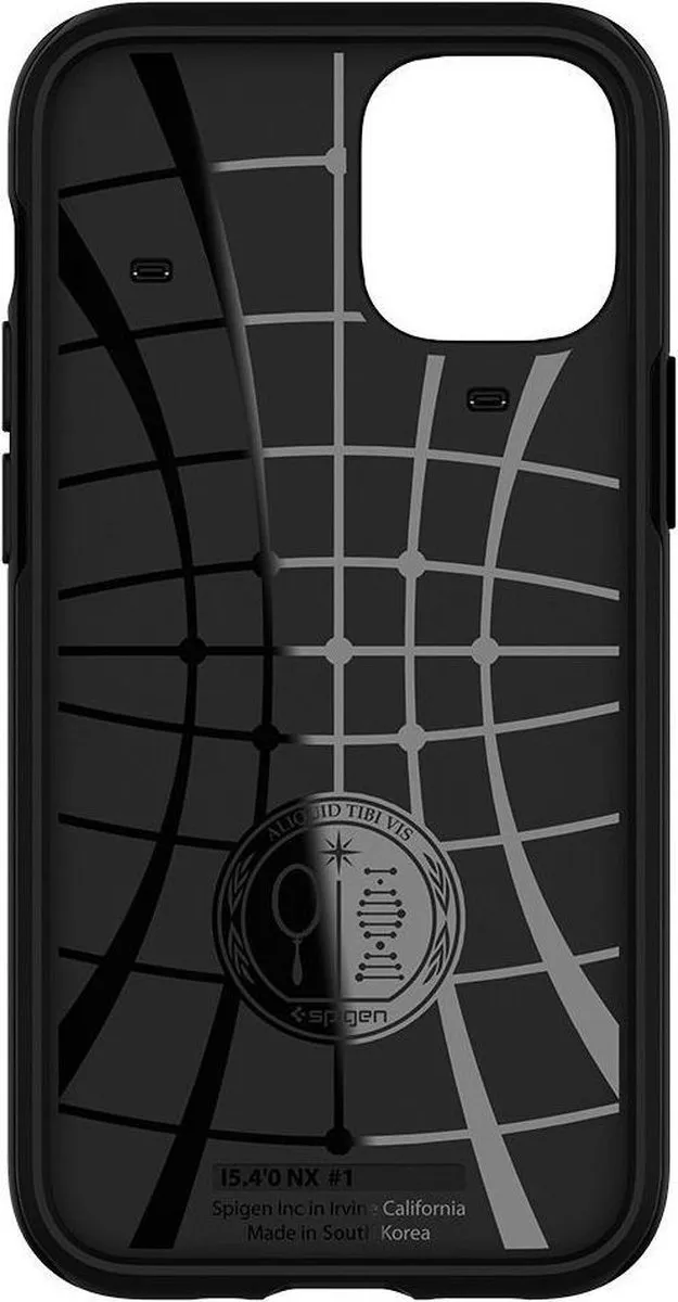 Spigen Hybrid NX ACS01541 Hoesje - iPhone 12 Mini - Zwart