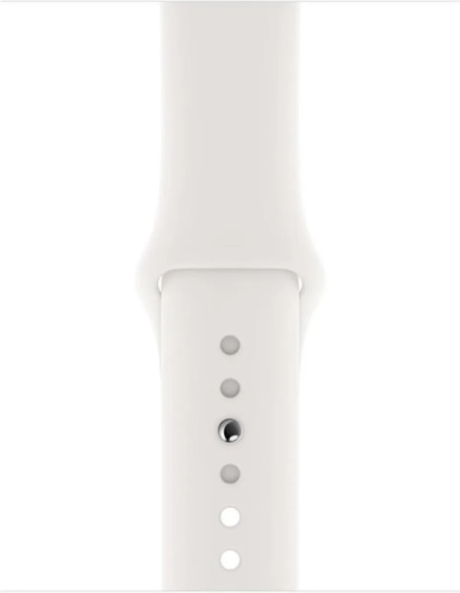 Apple Watch Series 5 MWWC2FD/A - 44mm - Zilverkleurig Wit