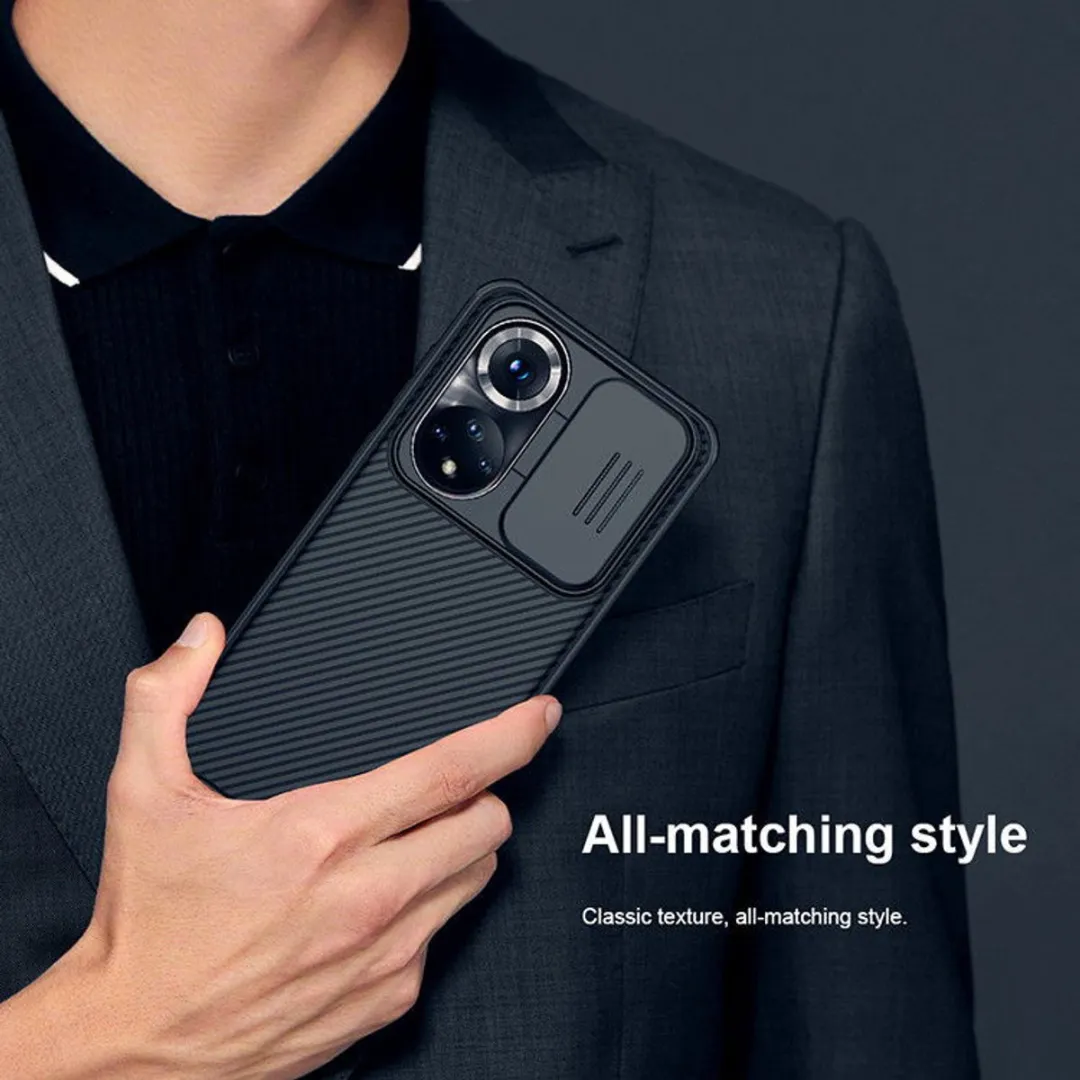 Nillkin CamShield Hoesje Honor 50 - Zwart