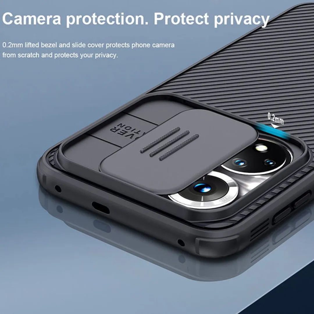 Nillkin CamShield Hoesje Honor 50 - Zwart
