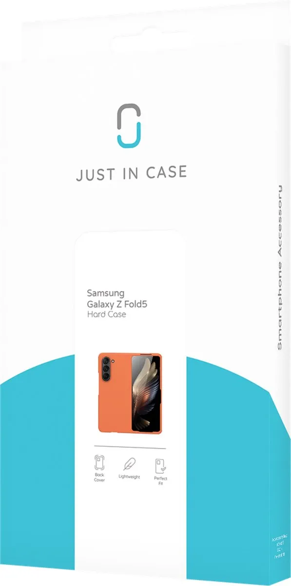 Just in Case Samsung Galaxy Z Fold5 Hoesje - Oranje