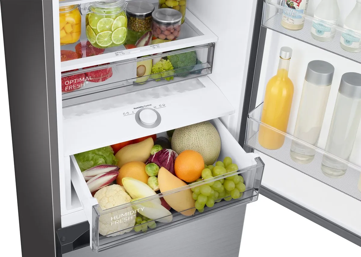 Samsung RB38C7B5BS9/EF Koel-vriescombinatie 387L - Zilver
