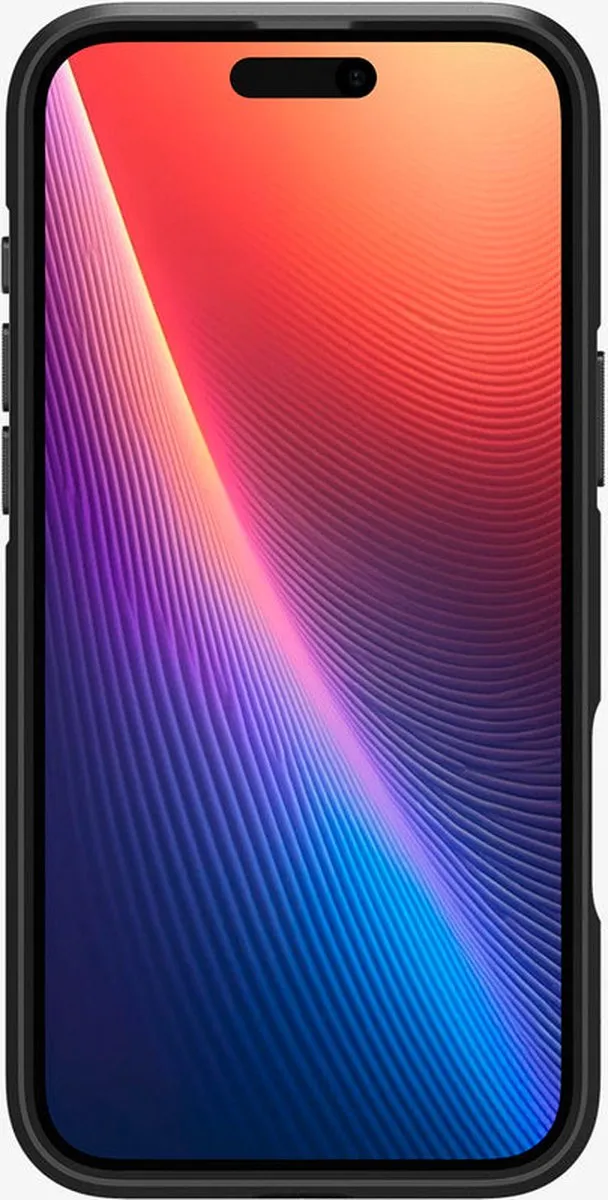 Spigen Core Armor ACS08090 iPhone 16 Plus Hoes - Zwart