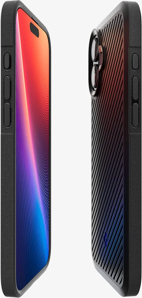 Spigen Core Armor ACS08090 iPhone 16 Plus Hoes - Zwart - afbeelding 6 van 6