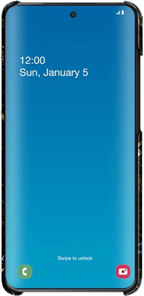 iDeal of Sweden Samsung Galaxy S20 Hoesje - mpn-7340168799648 - Zwart/Goud