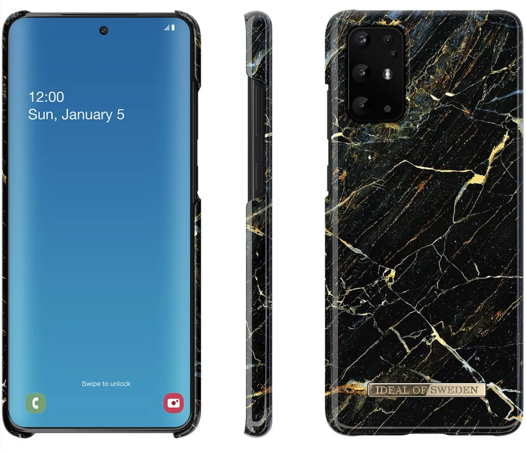 iDeal of Sweden Samsung Galaxy S20 Hoesje - mpn-7340168799648 - Zwart/Goud