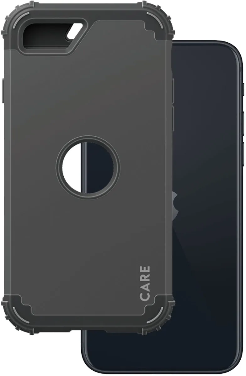 PanzerGlass CARE by Case Black FORCE iPhone SE (2020/2022) Hoes
