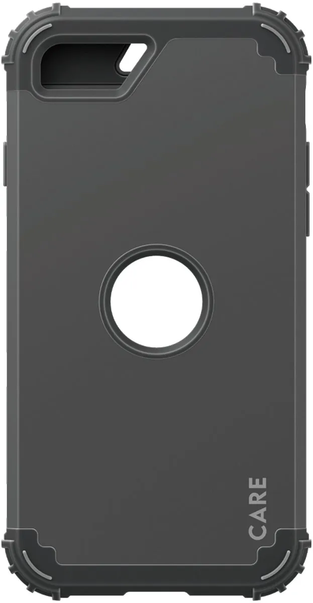 PanzerGlass CARE by Case Black FORCE iPhone SE (2020/2022) Hoes - Zwart