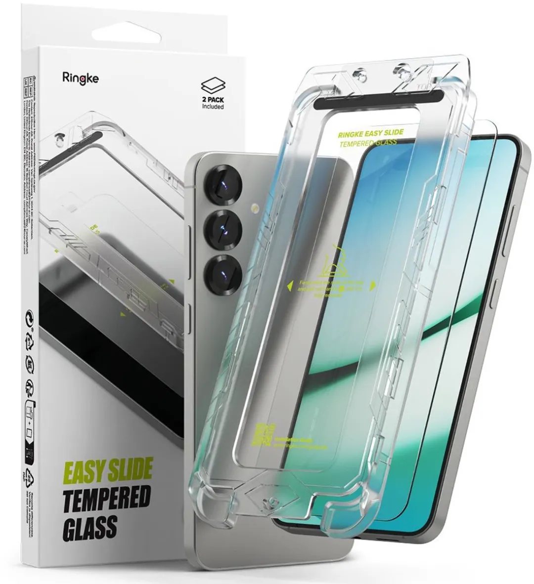 Ringke Easy Slide Schermbeschermer Samsung S24/S25