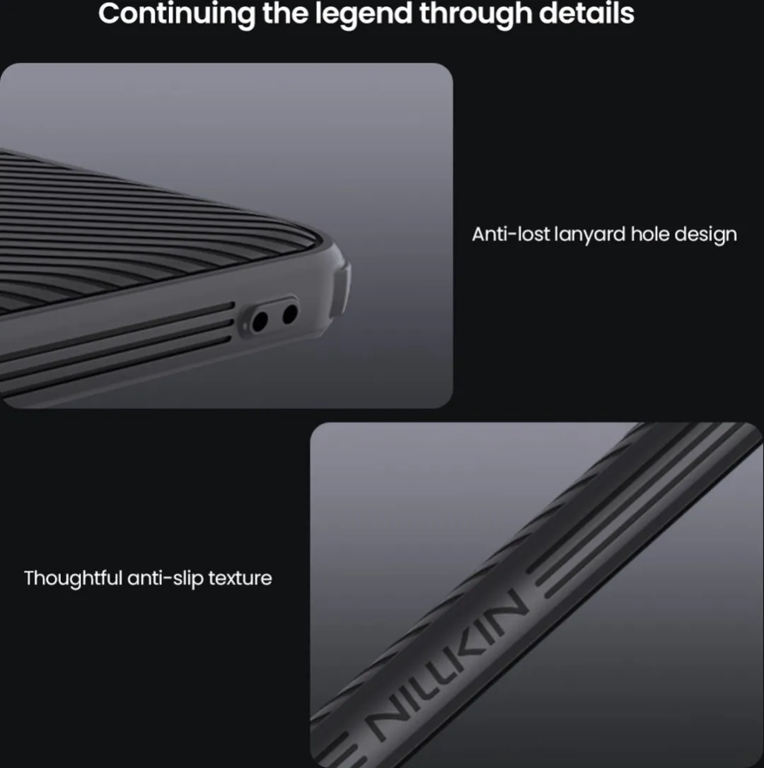 Nillkin CamShield Pro Hoesje OnePlus 13 - Zwart