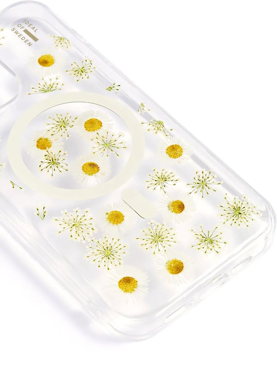 iDeal of Sweden Clear Case Premium MagSafe iPhone 15 Pro Max - Daisy Bloom