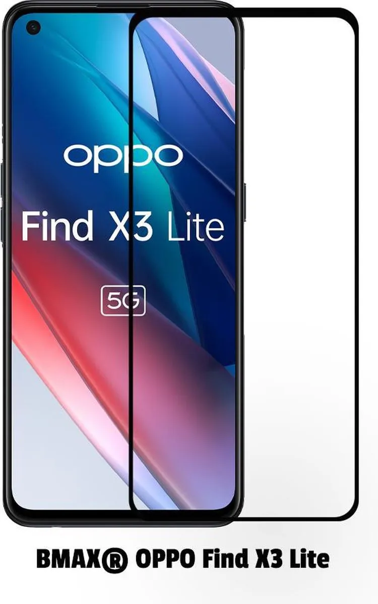 BMAX Screenprotector OPPO Find X3 Lite - 2 Stuks