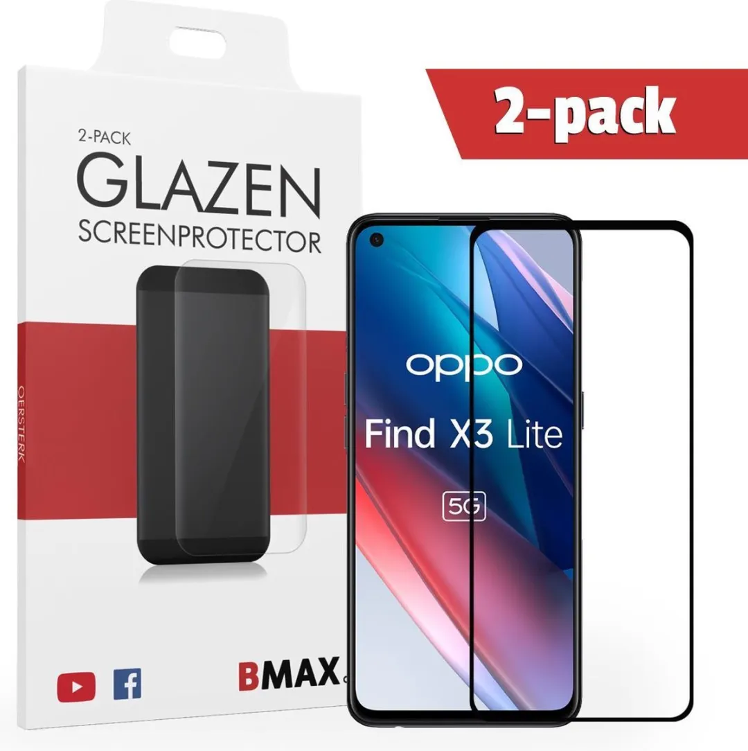 BMAX Screenprotector OPPO Find X3 Lite