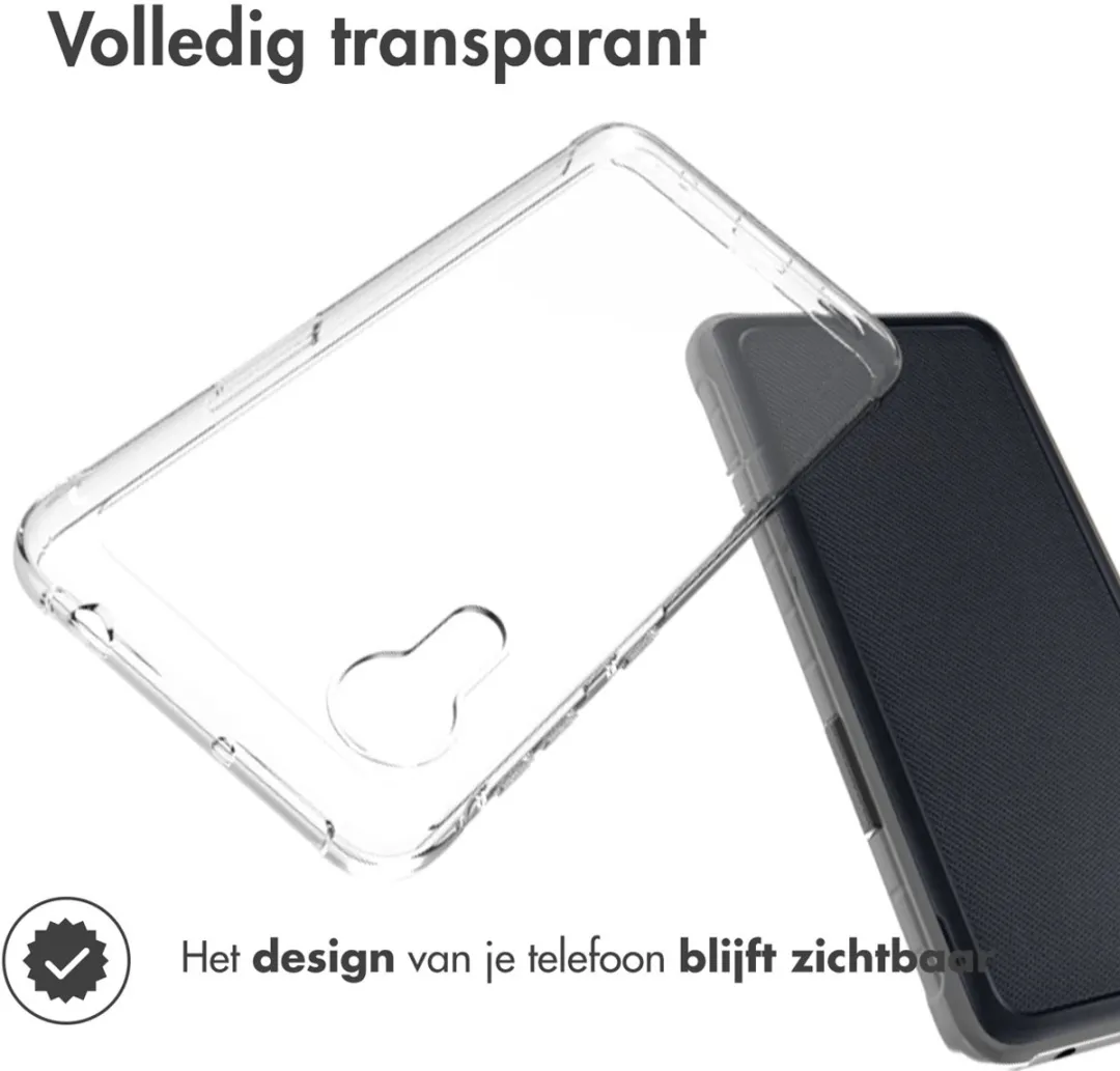 Accezz Hoesje Samsung Galaxy Xcover 5 - Transparant