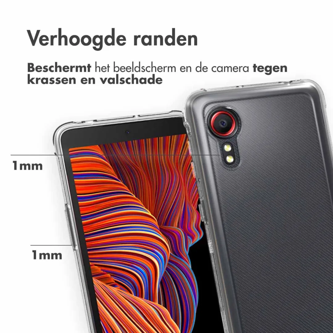 Accezz Hoesje Samsung Galaxy Xcover 5 - Transparant