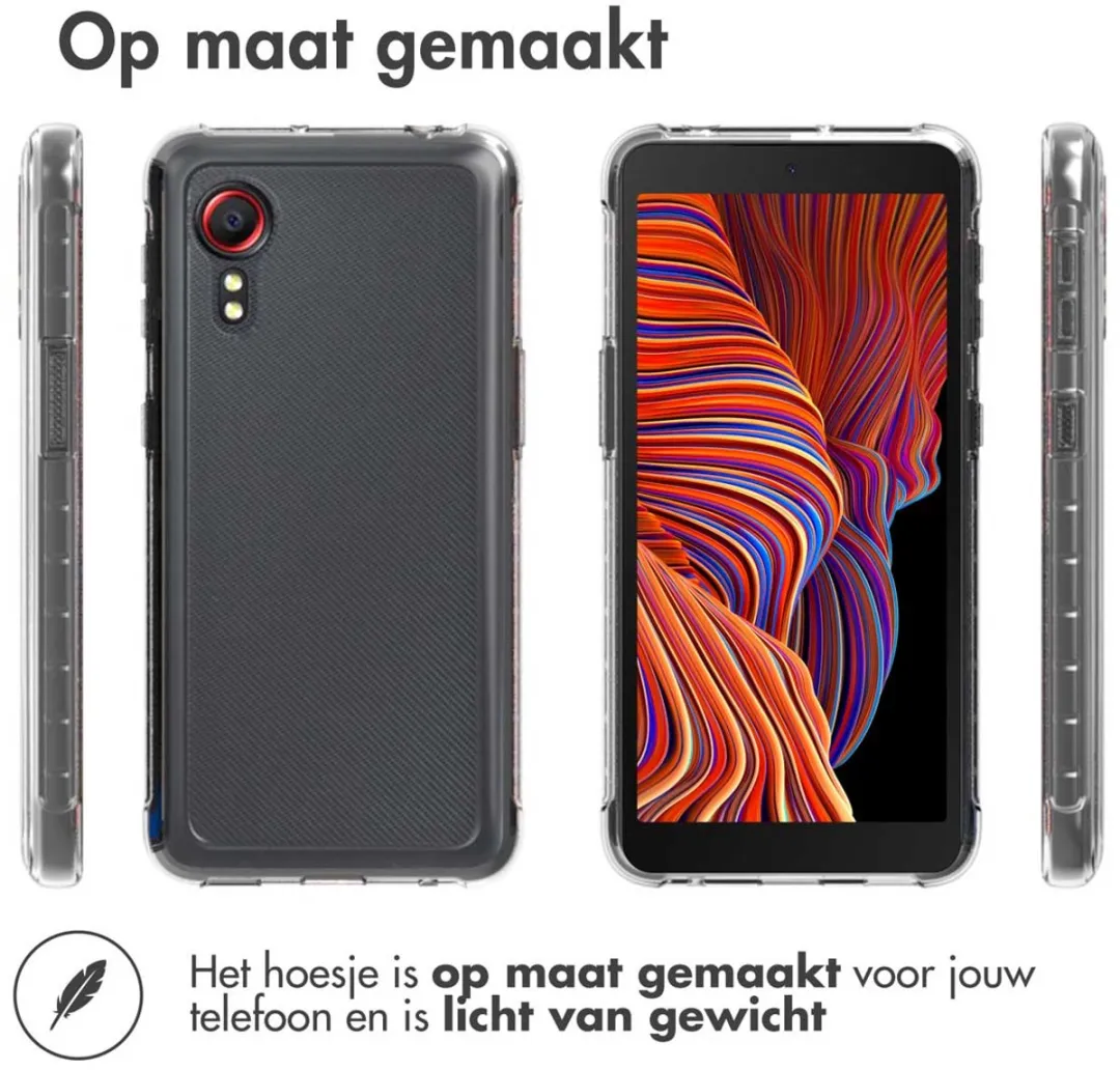 Accezz Hoesje Samsung Galaxy Xcover 5 - Transparant