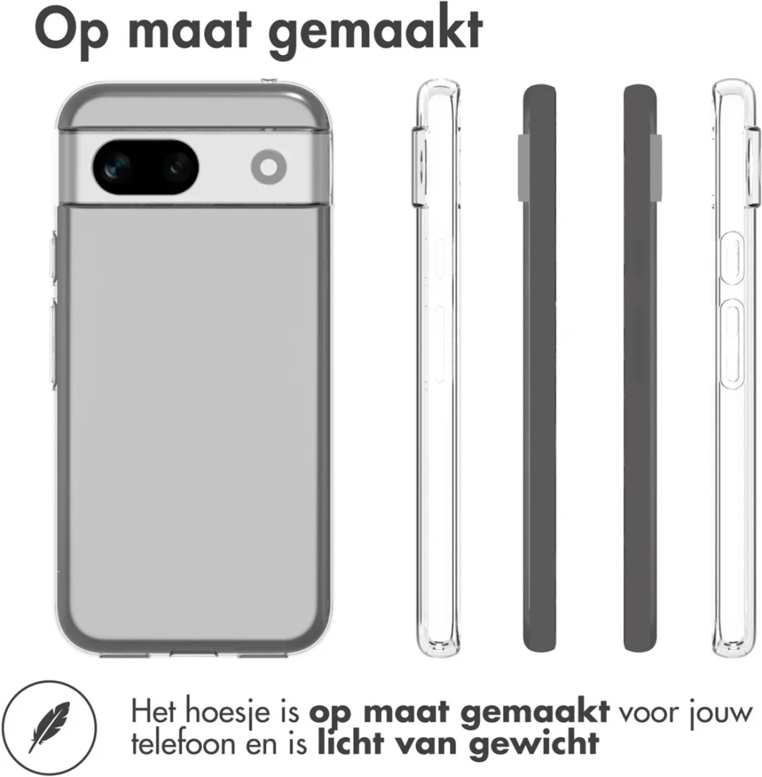 Accezz Hoesje Google Pixel 8a - Transparant