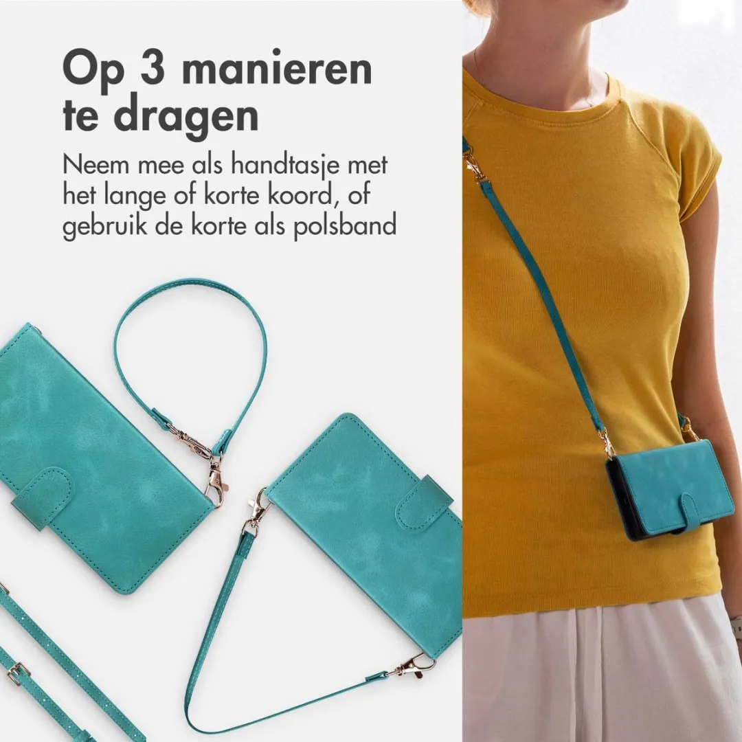 Imoshion Bookcase Hoesje iPhone SE/8/7 - 3 Pasjes - Turquoise