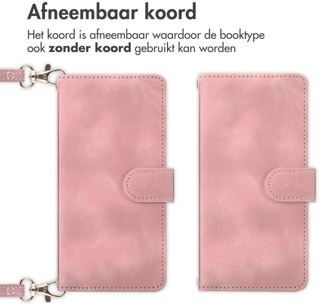Imoshion Bookcase Hoesje Roze - 3 Pasjes