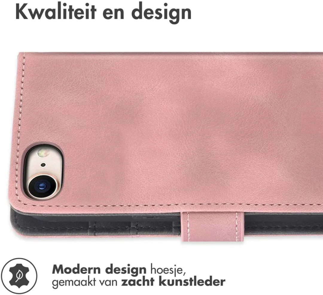 Imoshion Bookcase Hoesje Roze - 3 Pasjes