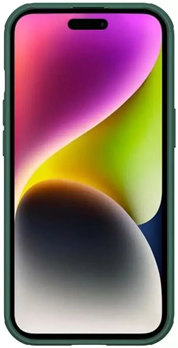 Nillkin CamShield Hoesje iPhone 15 - Groen - afbeelding 6 van 6