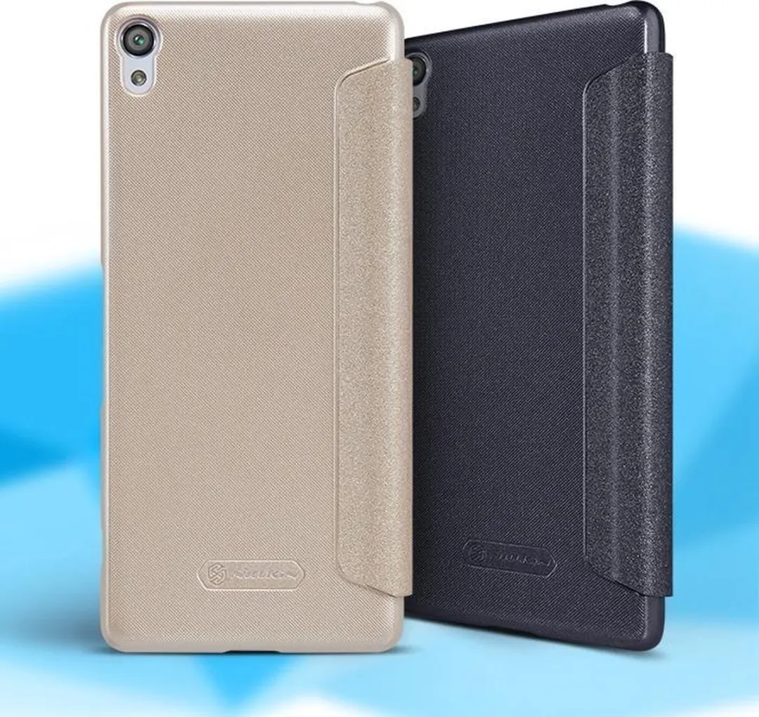Nillkin New Sparkle Book Case Sony Xperia XA - Zwart - afbeelding 5 van 6