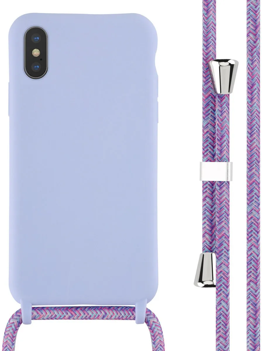 Imoshion Hoesje iPhone Xs - Siliconen Paars
