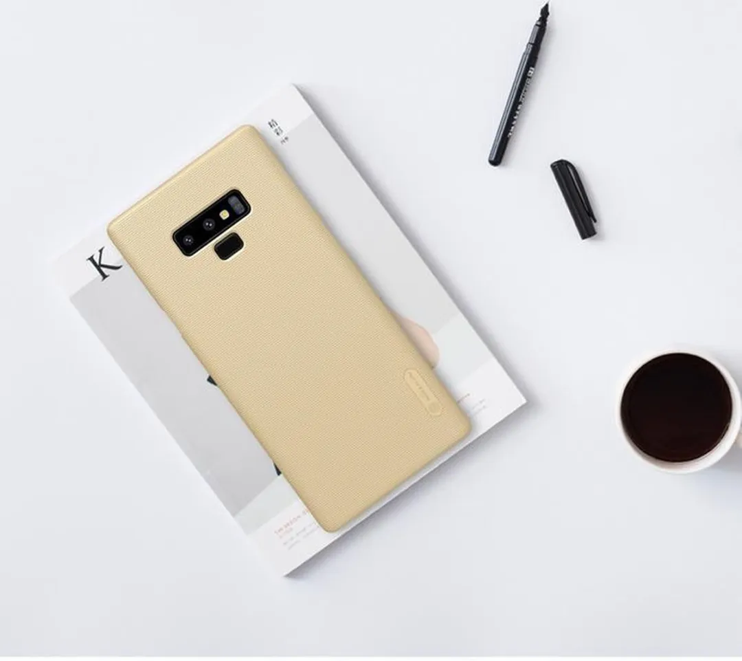 Nillkin Frosted Shield HardCase Samsung Galaxy Note 9 - Goud - afbeelding 6 van 6