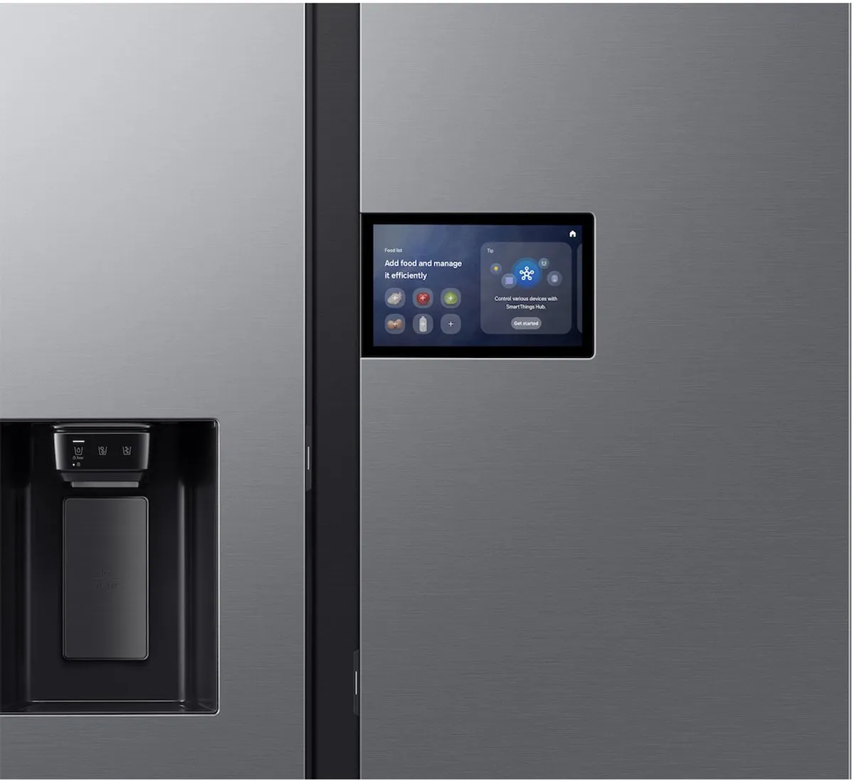 Samsung RS90F65EDT Amerikaanse Koelkast - 621L Vries/Vries 220L