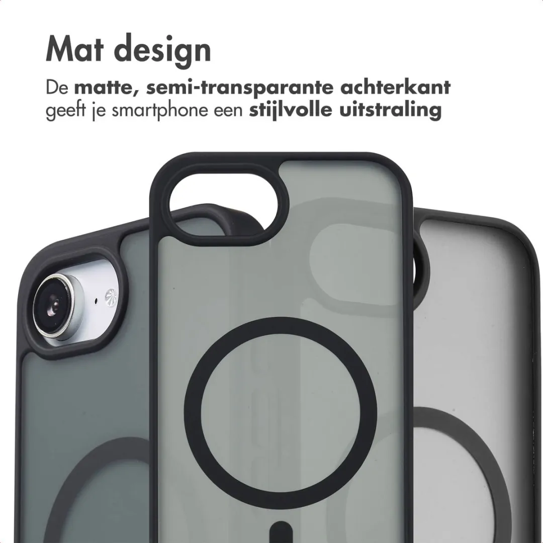 Imoshion iPhone 16e MagSafe Hoesje - Zwart