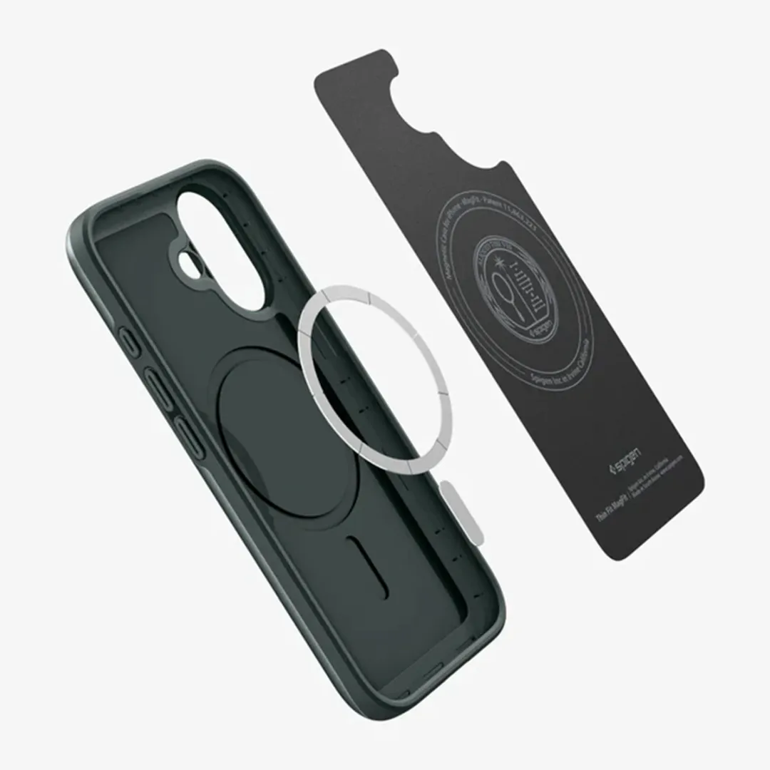 Spigen Thin Fit Mag Backcover iPhone 17 - Groen - 13971 - afbeelding 6 van 6