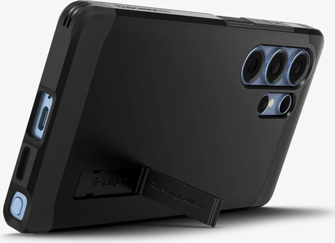 Spigen Tough Armor MagFit ACS08964 Hoesje - Samsung Galaxy S25 Ultra - Zwart
