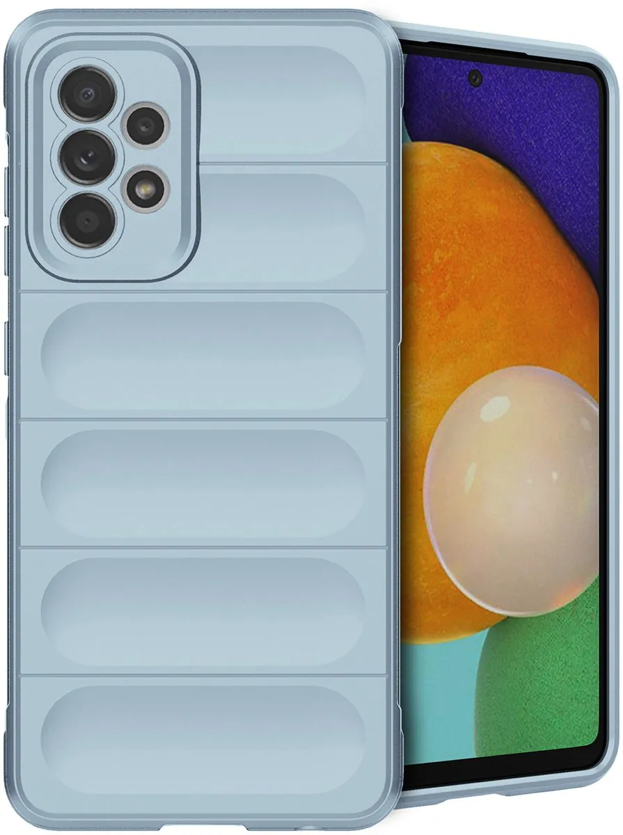 Imoshion Hoesje Samsung Galaxy A52 Lichtblauw
