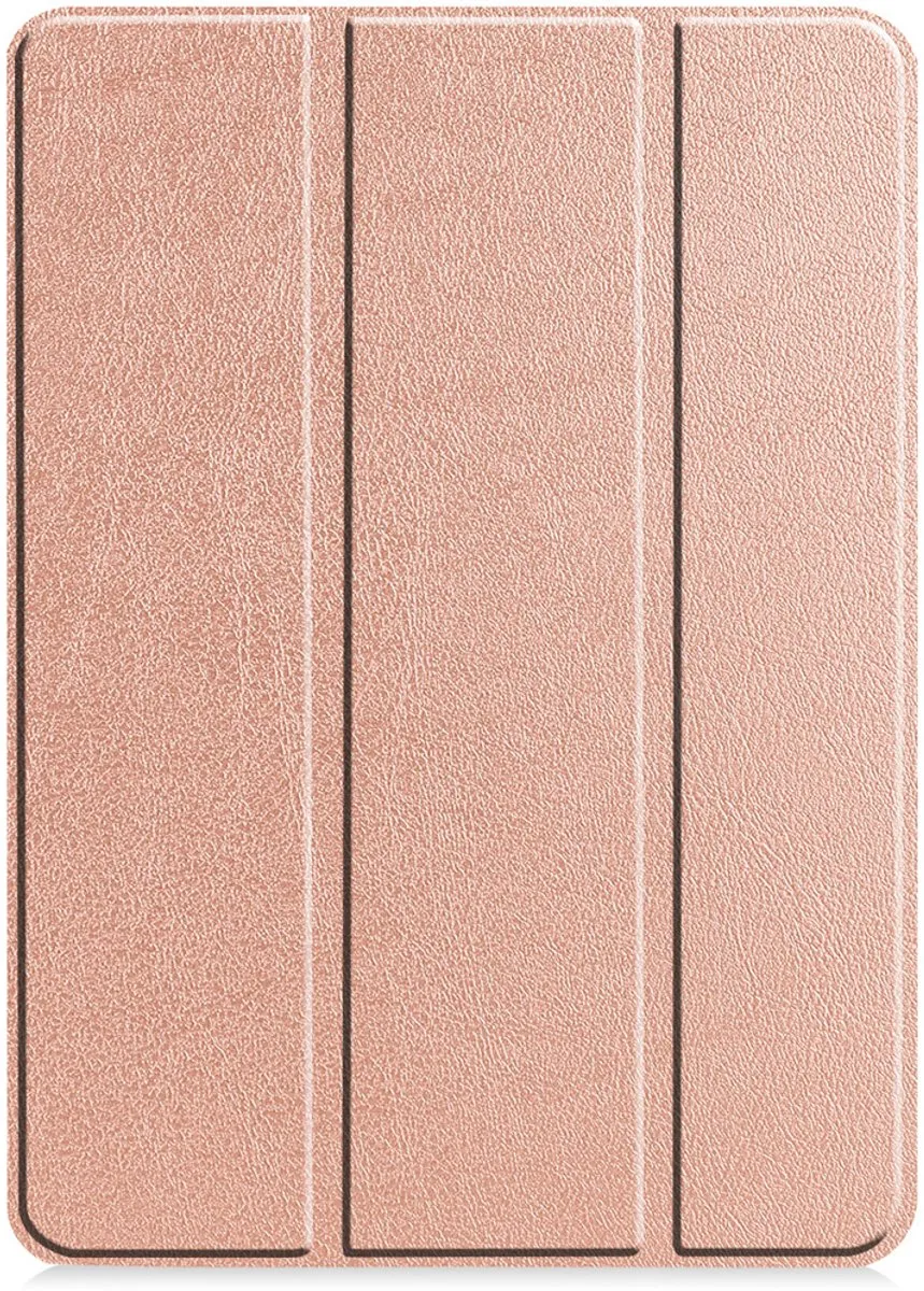 Imoshion Tablethoes Apple iPad Pro 12.9 (2017) Trifold Bookcase - Rosé goud