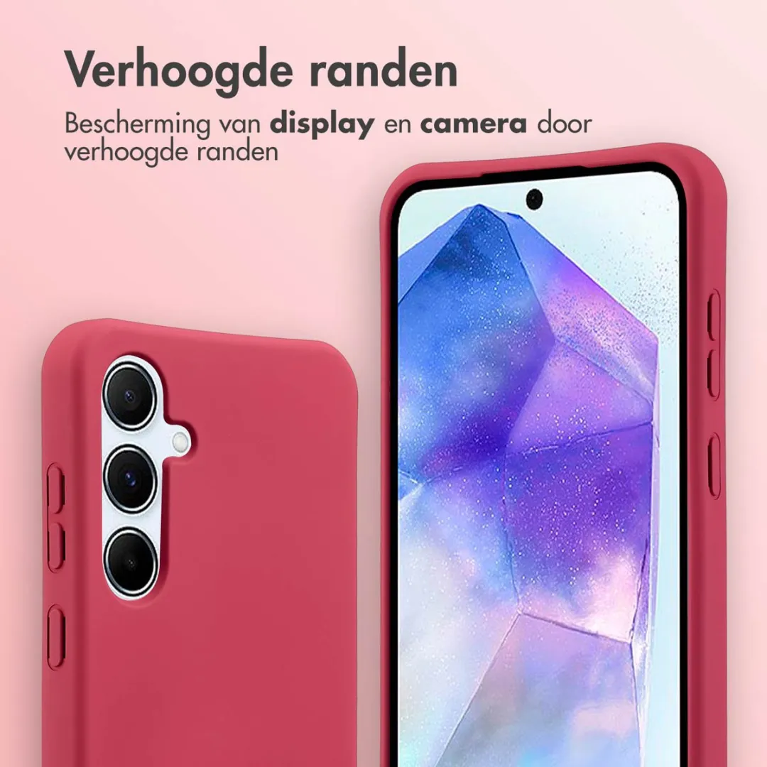 Imoshion Hoesje Samsung Galaxy A55 - Raspberry