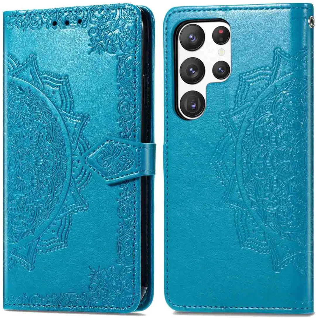 Imoshion Hoesje Samsung Galaxy S23 Ultra Mandala Bookcase