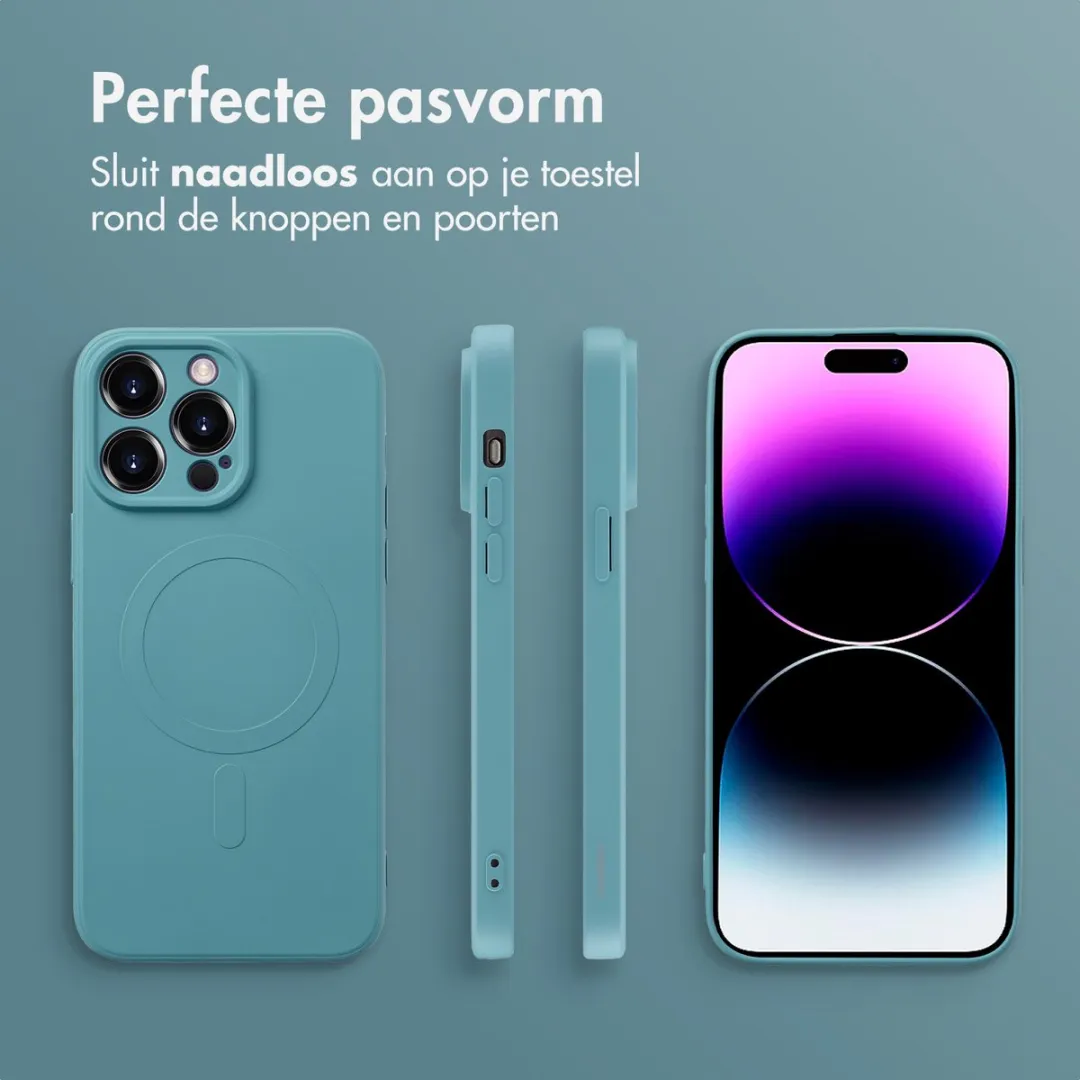 Imoshion Hoesje iPhone 14 Pro Max MagSafe - Turquoise - afbeelding 6 van 6