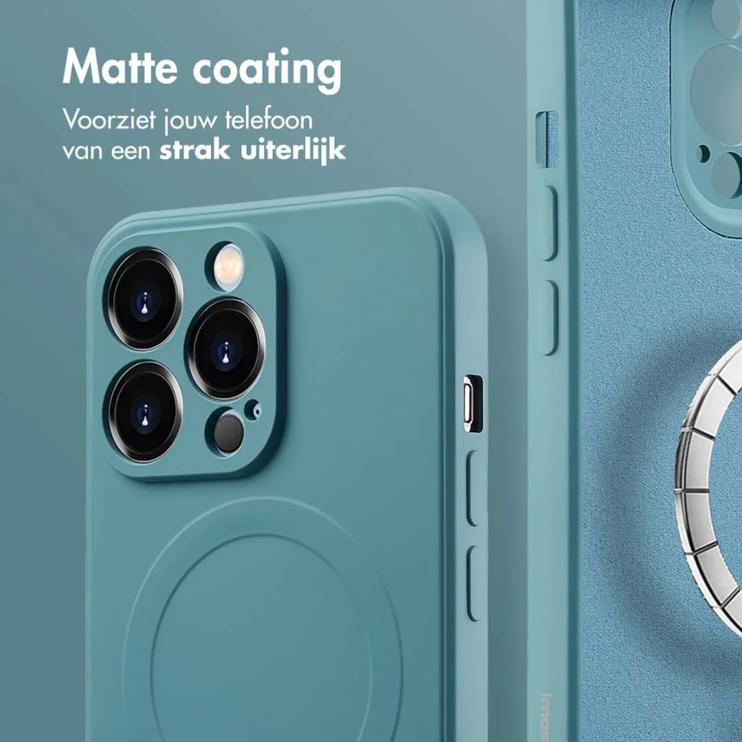 Imoshion Hoesje iPhone 14 Pro Max MagSafe - Turquoise
