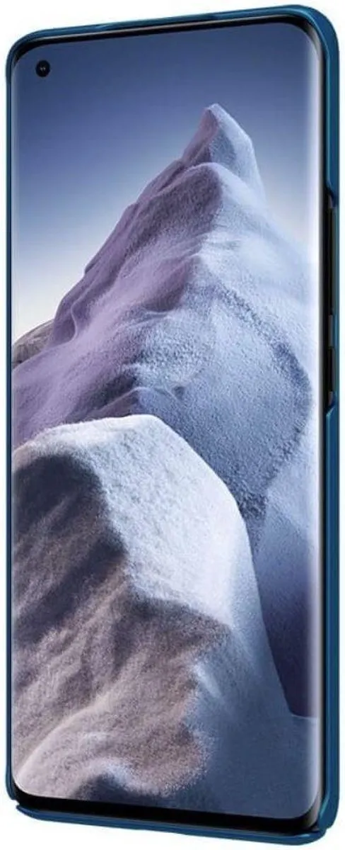 Nillkin Super Frosted Shield - Hoesje geschikt voor Xiaomi Mi 11 Ultra Blauw