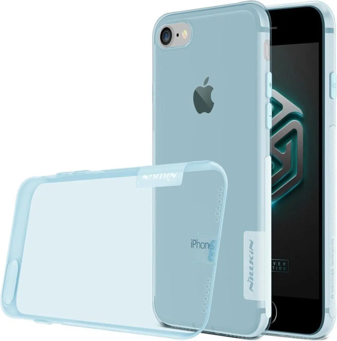 Nillkin Nature TPU Hoes iPhone 7 Plus - Blauw - afbeelding 6 van 6