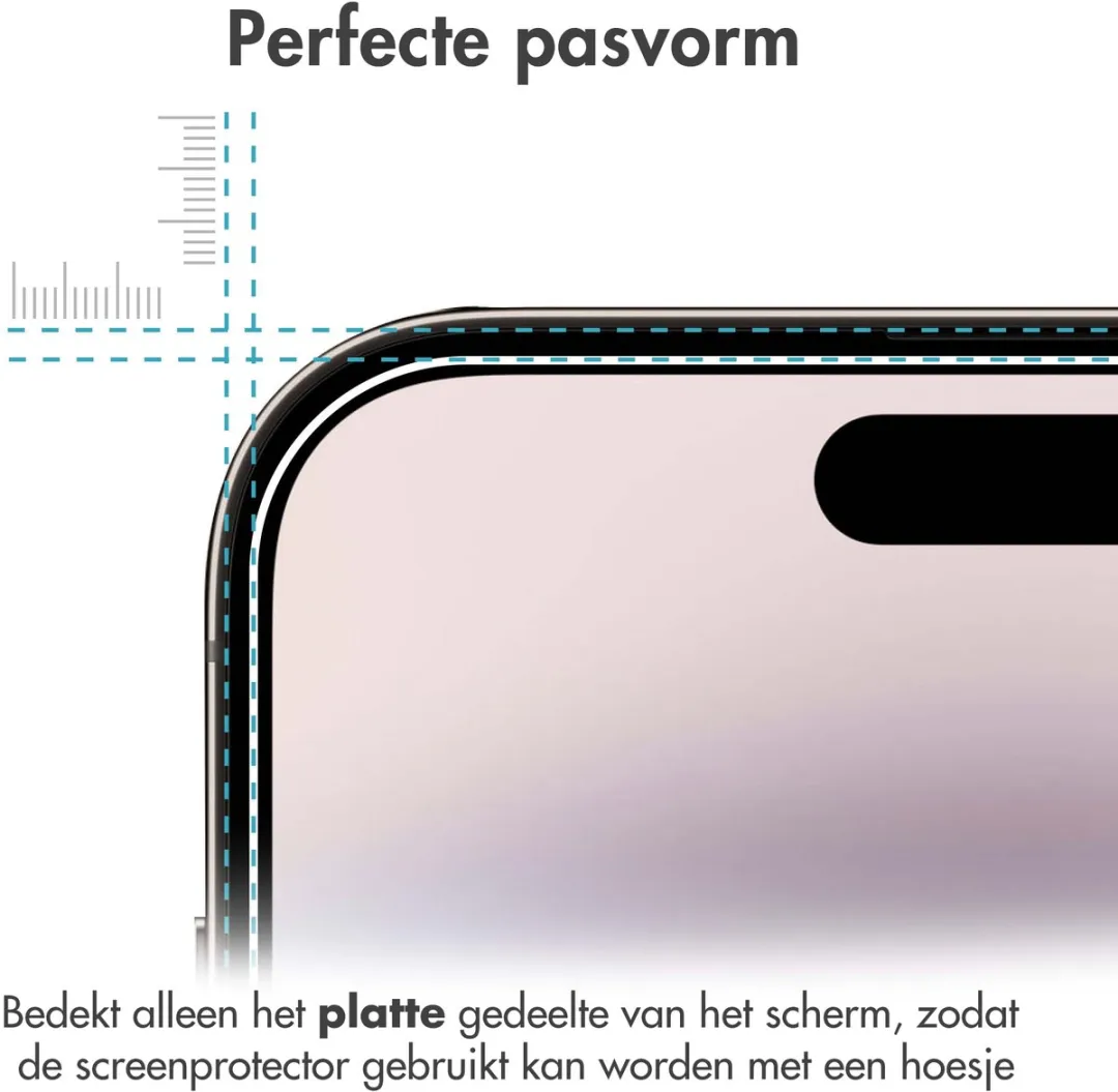Imoshion Screenprotector iPhone 15/16 - Gehard Glas