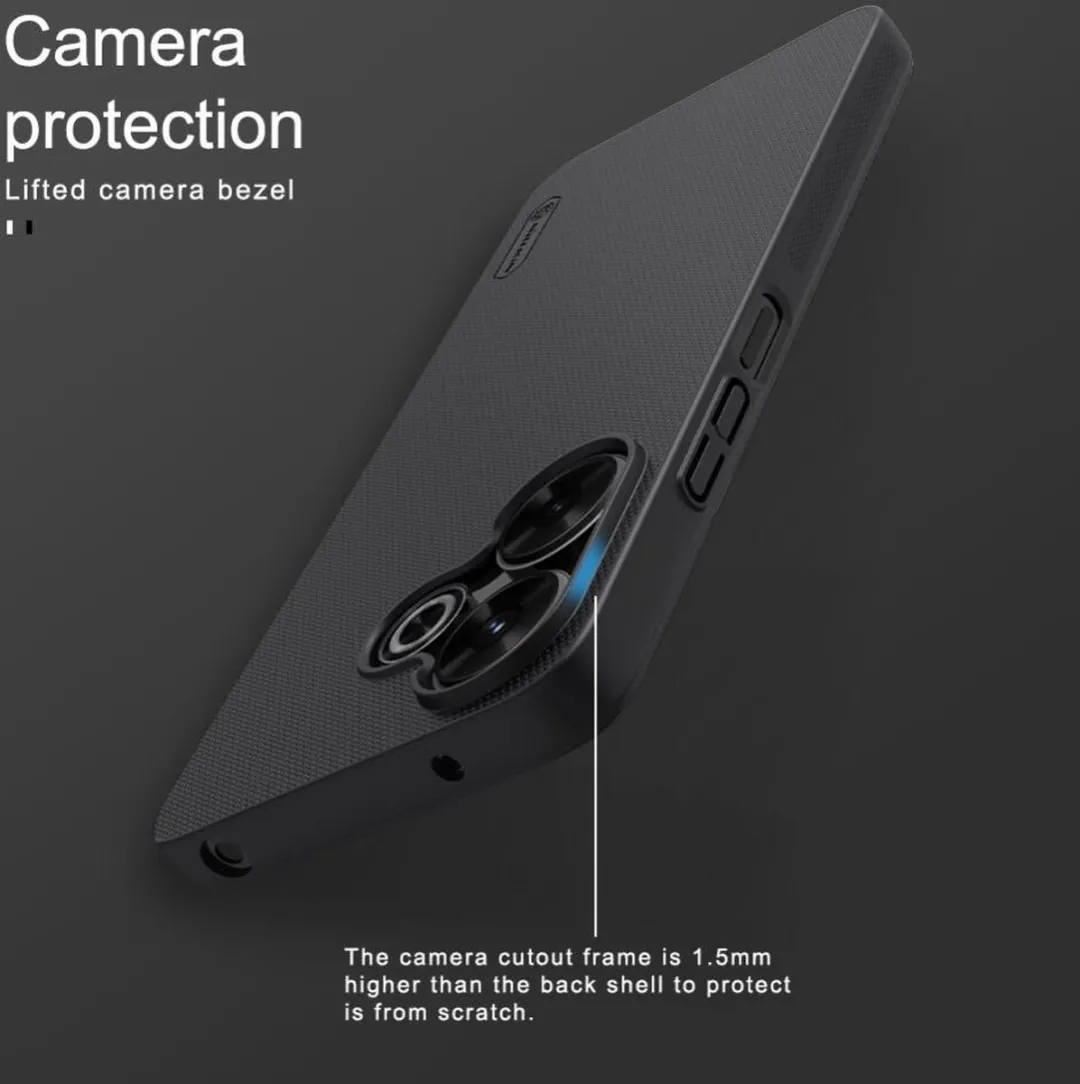 Nillkin Super Frosted Shield Hoesje Xiaomi Redmi 13 4G - Zwart